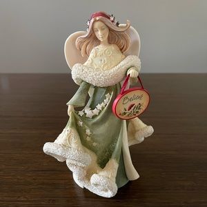 ENESCO The Heart of Christmas Angel Figurine